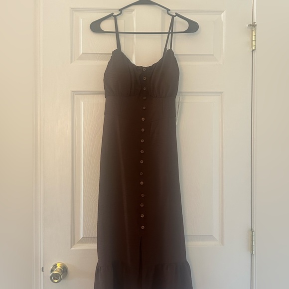 Summer Midi Dress | Chocolate | Sz M | NWT - Picture 10 of 16